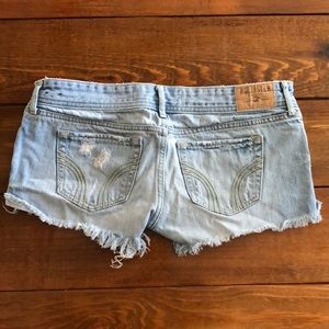 Hollister jean cutoffs